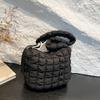 New pleated cloud bag large shoulder strap adjustable shoulder bag large capacity bubble tote messenger women's bag
