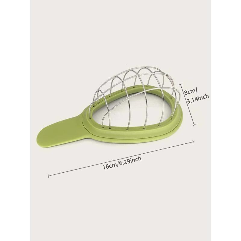 1pcs Avocado Slicer Stainless Steel Fruit Tools Convenient Pulp Separator Scoop Guacamp Kitchen Tools for Dual Use