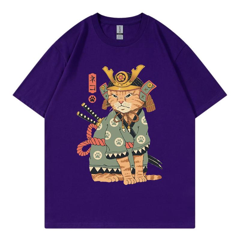 Unisexs Tshirt Summer Korean Edition New Pure Cotton Simple Cartoon Print Round Neck Short Sleeve Popular Casual Short Sl
