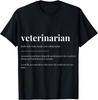 Veterinarian Definition Dictionary Design T-Shirt