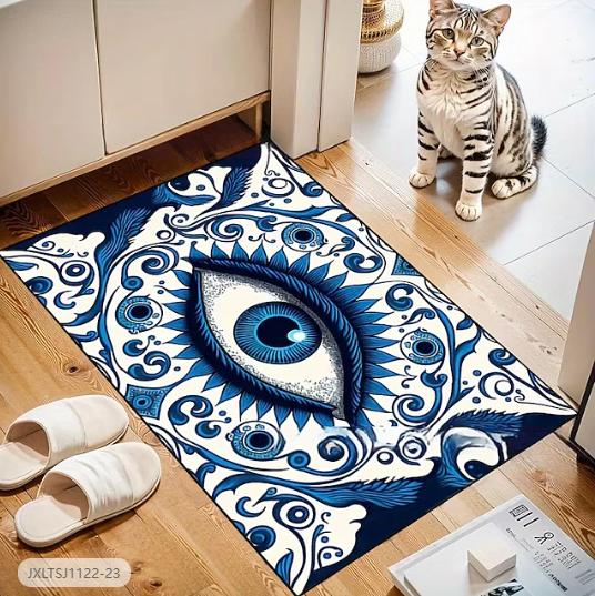 

2D Flat Trap Visual Effect Door Mat Rectangular Carpet Suitable for Home Entrance Bathroom Decoration Home Carpet 40cm x 60cm