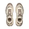 Li Ning Xingji Cushioning Abrasion Resistant Breathable Low Top Chunky Sneakers Men's Beige Brown AGCV353-3