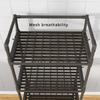 Kitchen 5-Tier Storage Rack Household Storages Organizer Bathroom Shelf Stackable Simple Storage Rack Adjustable Storages Shelf