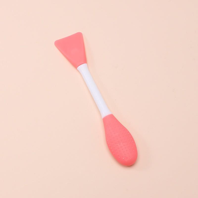 

Двусторонняя силиконовая щетка для лица и скребок - Глубокое очищение, маска и очиститель пор