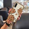 Soft case Full wrap Phone Case For LG Velvet 4G/5G Graffiti Phone Pouch TPU Animals Durable Silicone Fashion Design Cute
