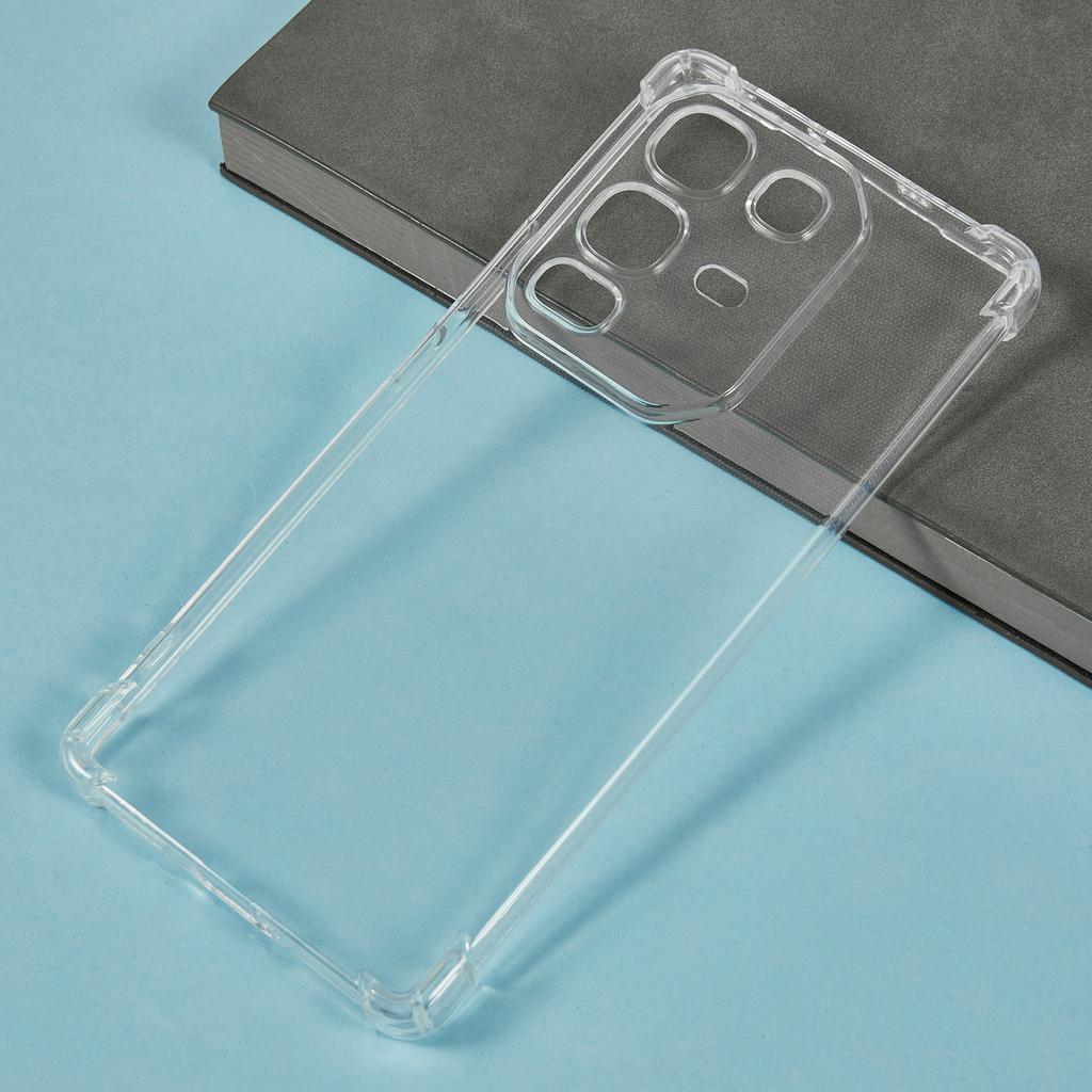 Dla Infinix Note 50 4G/Note 50 Pro 4G Etui na telefon Wzmocnione cztery rogi Antypoślizgowe Przezroczyste etui z TPU