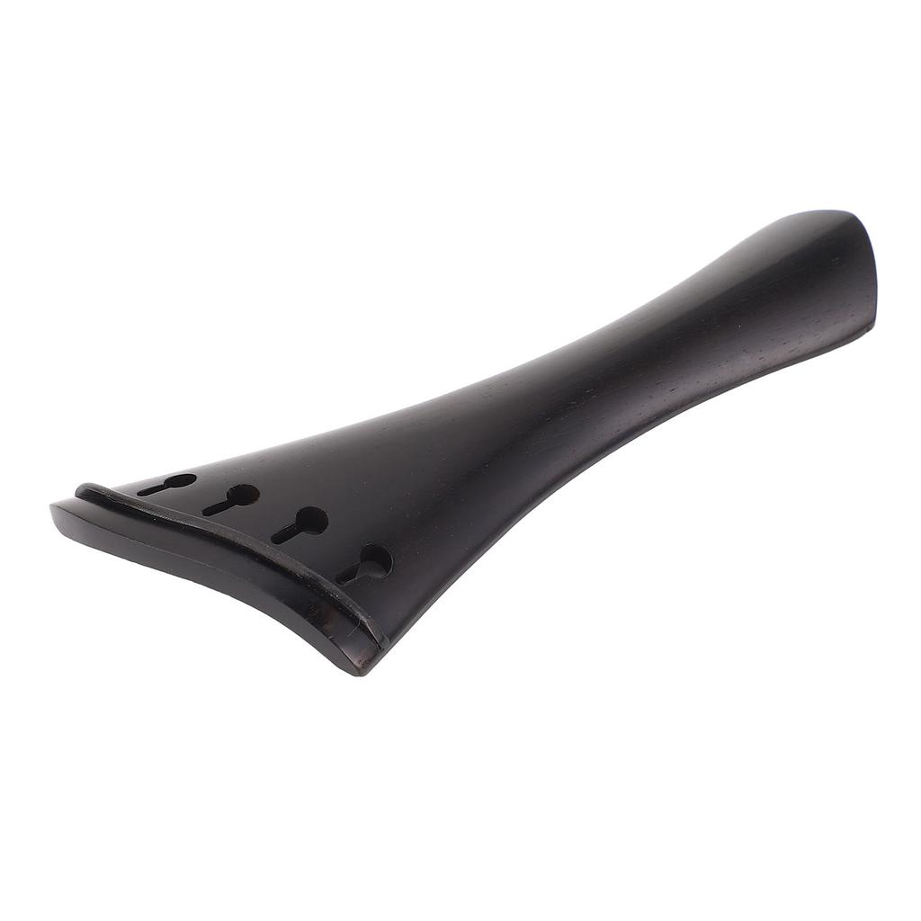 Violin Tailpiece Sturdy Ebony Wood 4 4 Size Violin Tailpiece for Replacement Upgrade