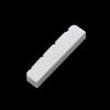 4 String Bass Nut Saddle Cattle Bone Pre-Slotted Top Nut Replacement Vintage Style Electric Bass Accessories Flat Bottom