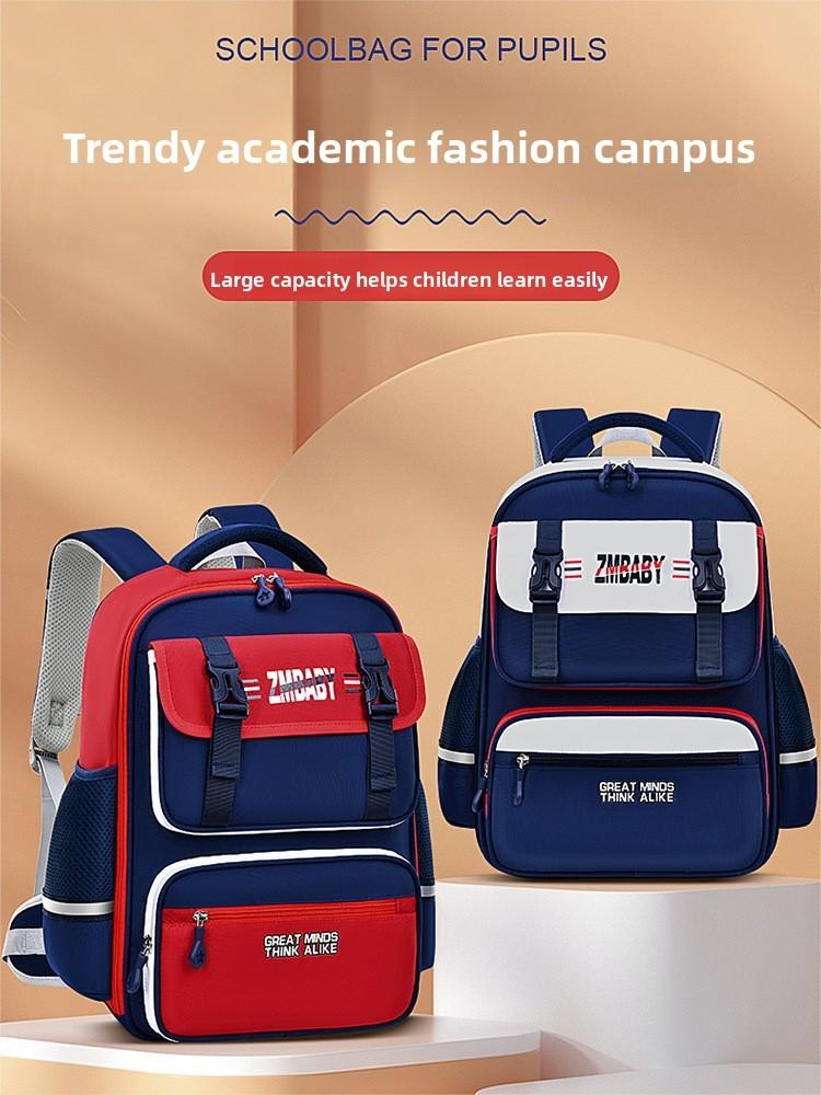 Kids School Backpack With Breathable Oxford Fabric For Boys And Girls 16 Grade
