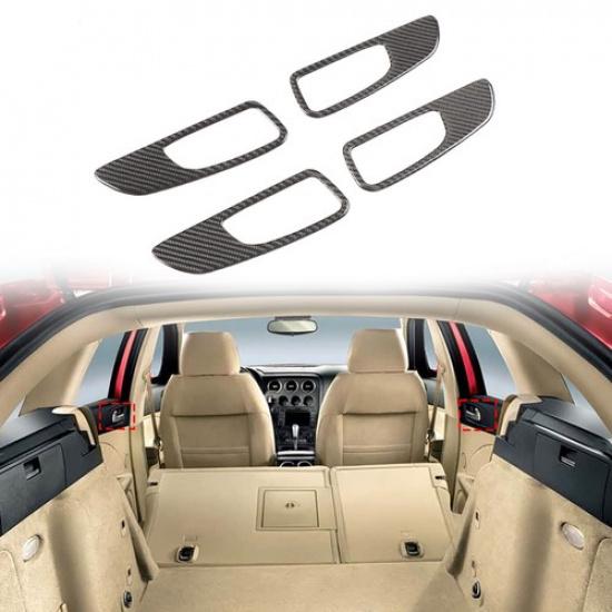 Soft Carbon Fiber Inner Handle Trim Sticker For Alfa Romeo 159 2009-2010