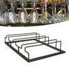 Iron Art Upside Down Wine Glass Holder European   Hanging Wine Glass Rack Under Cabinet