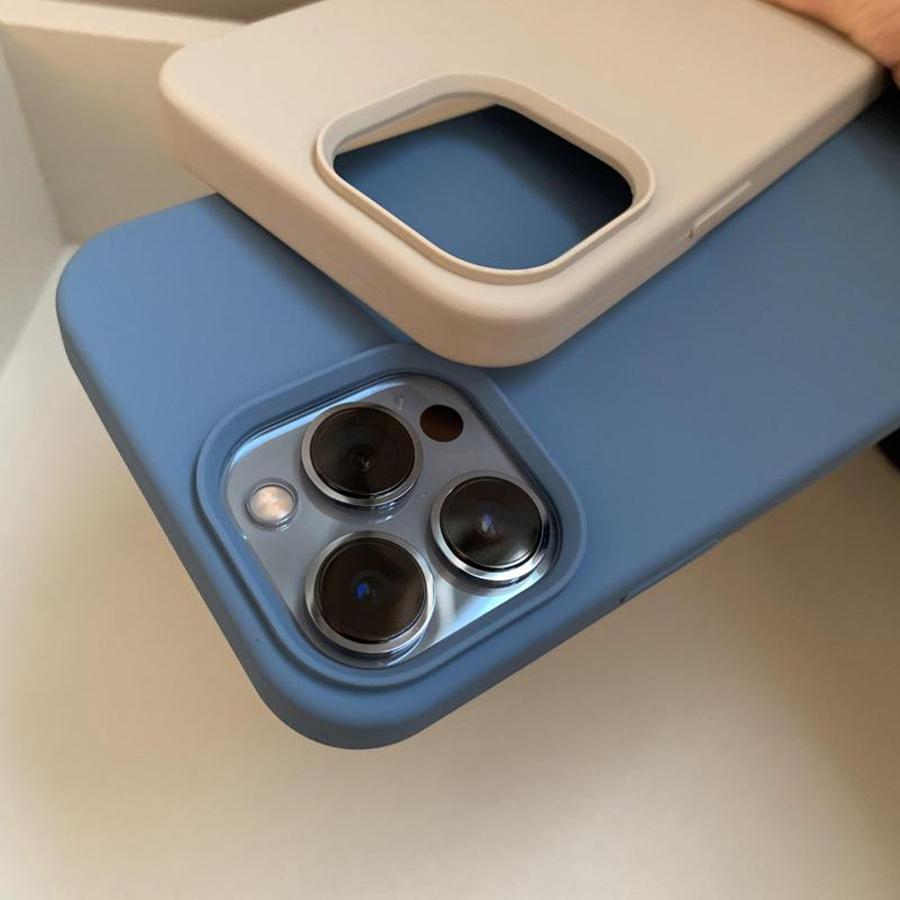 Ins Chic Liquid Silicone Full dekket Soft Gel Gummi Telefonveske Beskyttelsesdeksel For iPhone 16 15 14 Pro Max 14Plus 15Plus XR XS Max 11 12 13 Pro Max