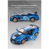 With Display Base 1/32 Alloy Die-cast Mustang Automobile GT500 Car Model Simulation Sound and Light Children's Toy Car Boy Gift Christmas Gift