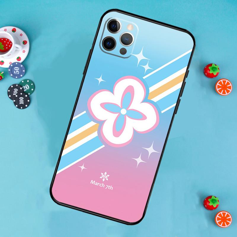 March 7th Honkai Star Rail Phone Case For iPhone 16 15 13 14 12 11 Pro Max X XR XS Max 14 Plus Soft Case Cover