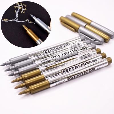 Waterproof Permanent 1PC Metal Color Ink Pen Title Pen To Sign Po Album DIY