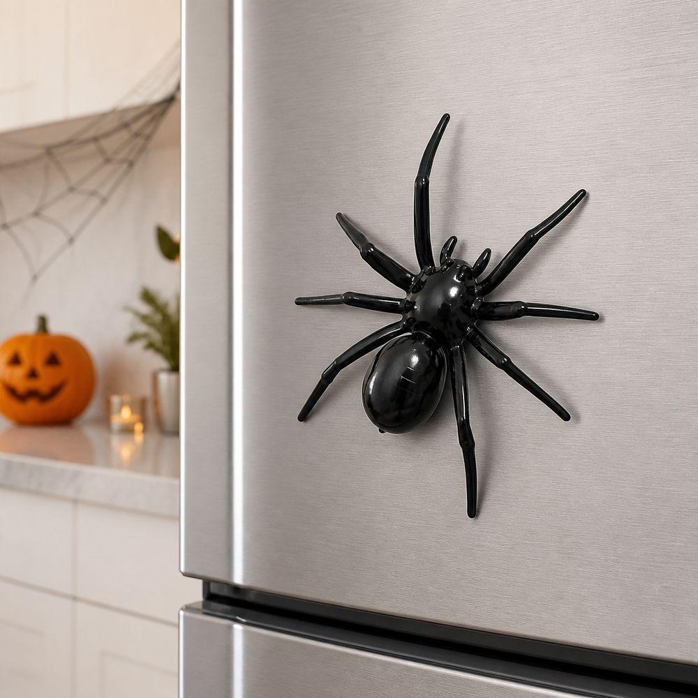 Decoration Spider Refrigerator Magnet Realistic Halloween Spider Magnet Refrigerator Decoration
