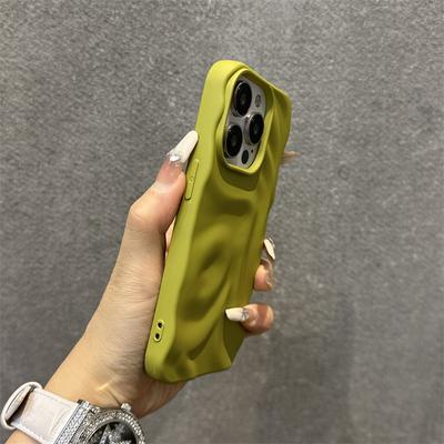 Moda yumuşak şeker sıvı silikon telefon kılıfı için iPhone 11 12 13 14 15 Pro Max artı XS X XR darbeye dayanıklı tampon arka kılıfları kapak