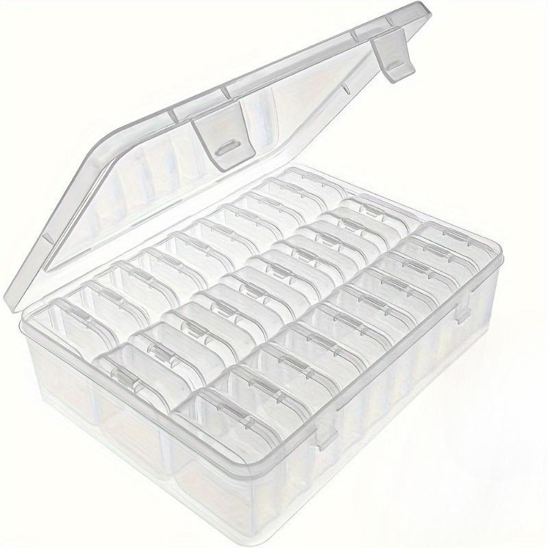 1 комплект Коробка для хранения с откидной крышкой большой вместимости и разделенными отделениями настольная пластиковая многофункциональная пыленепроницаемая коробка для хранения 3260₽