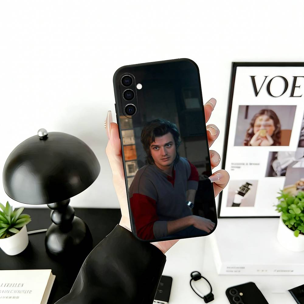 J-Joe K-Keery Actor Phone Case For Samsung Galaxy A73,A72,A71,A70,A53,A52,A51,Others Soft Black Cover