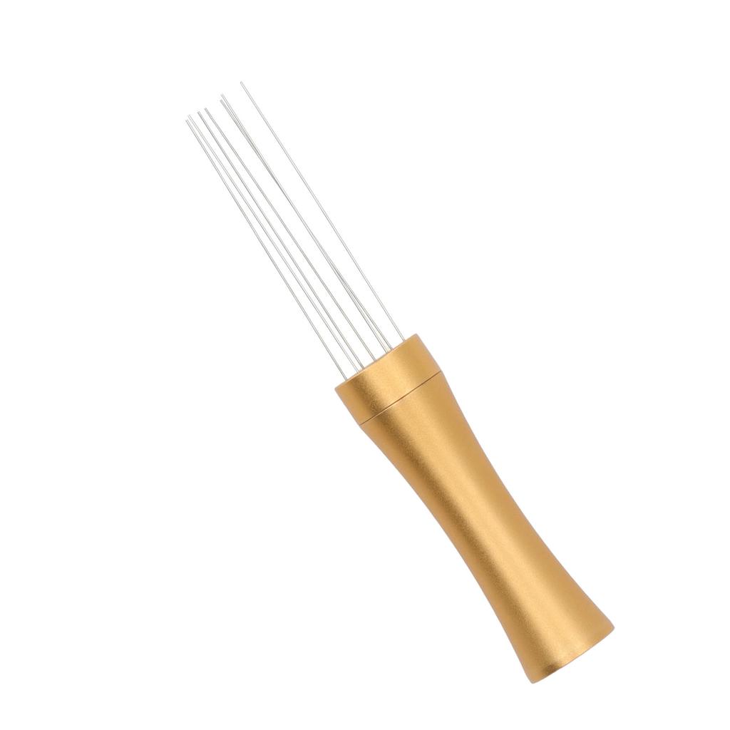 Coffee Needle Type Distributor Stainless Steel Aluminum Alloy Coffee Powder Stirring Tool for Portafilter