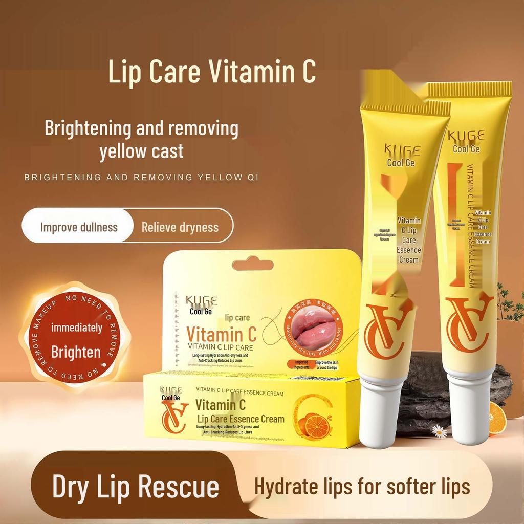 Kuge Vitamin C Lip Care: Hydrating & Brightening Lip Mask Cream