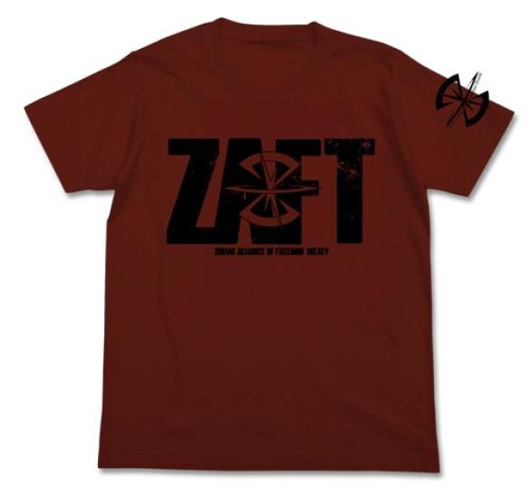 

Mobile Suit Gundam SEED ZAFT Logo Burgundy S size T-shirt