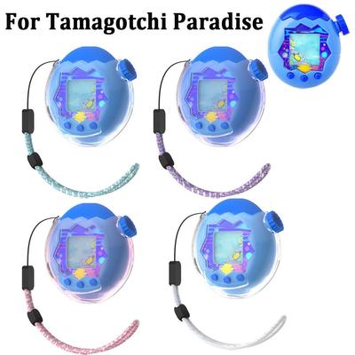 Crystal PC Hard Shell Transparent Clear Cover for Tamagotchi Paradise Game Console Accessories