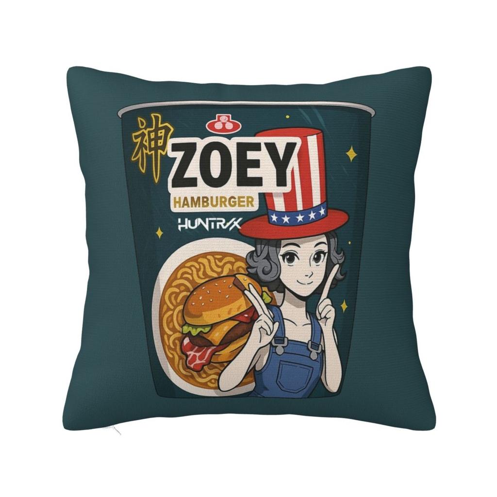 Huntrix Quadratischer Kissenbezug Dekokissen Kpop Dämonenjäger 45*45Cm Kissenbezüge