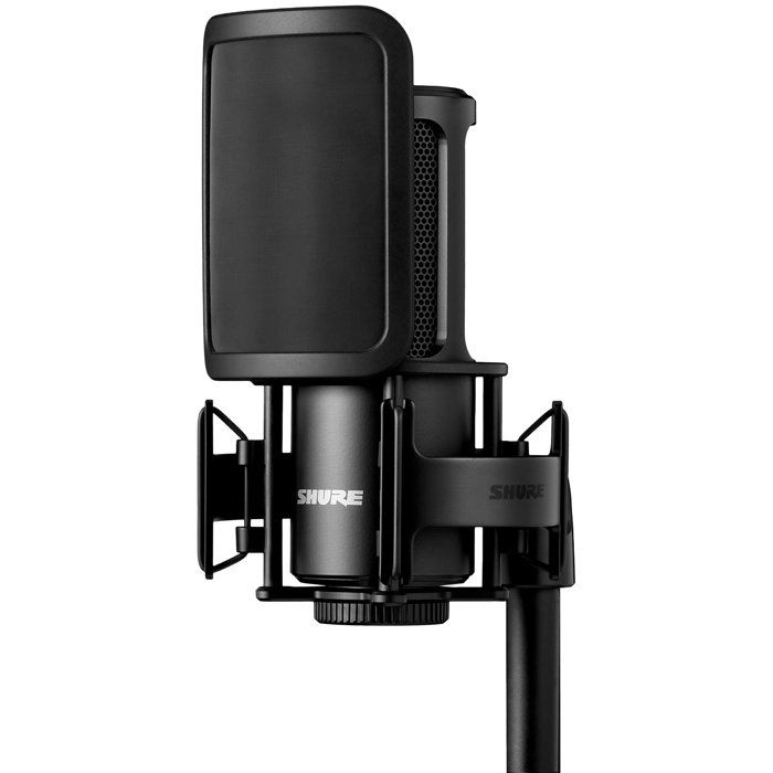 Microphone - SHURE - SM4-K-KIT - Anti-pop - Filaire - Home Studio, Podcasting