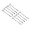 10pcs Back Scratcher Extendable Mini Portable Foldable Back Scratcher Telescoping with Pocket Clip