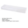 Stationery Box Simple Plastic Pen Storage Case Practical Large Capacity Pen Holder Multifunctional Translucent Pencil Case School Office