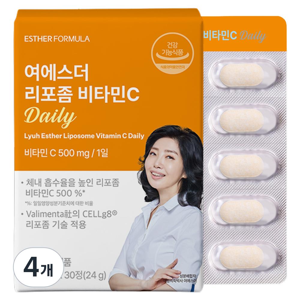 Daily Esther Formula Yeo Esther Liposome Vitamin C 24g 4 pcs 30 Tablets