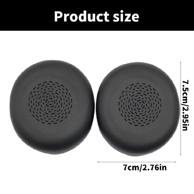 Soft Earpads Ear Pad Headphones Sponges Cushions Cover for Evolve2 75 Headsets