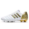 New low-top football shoes men and women children broken nails tf leather foot students AG long nails competition sports football shoes