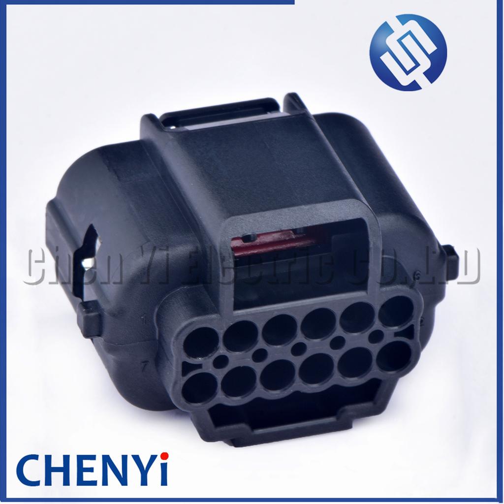 12 Pin Female Automotive Waterproof Connector Wire Harness Plug MG656901-5 With Terminal Pins for K2 K3 K5