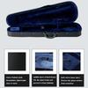 SLDMJFSZ 4/4, 3/4, 1/2, 1/4, 1/8 Violin Hard Case, Basic Professional Triangular Backpack, Ultralight Suspension, Black