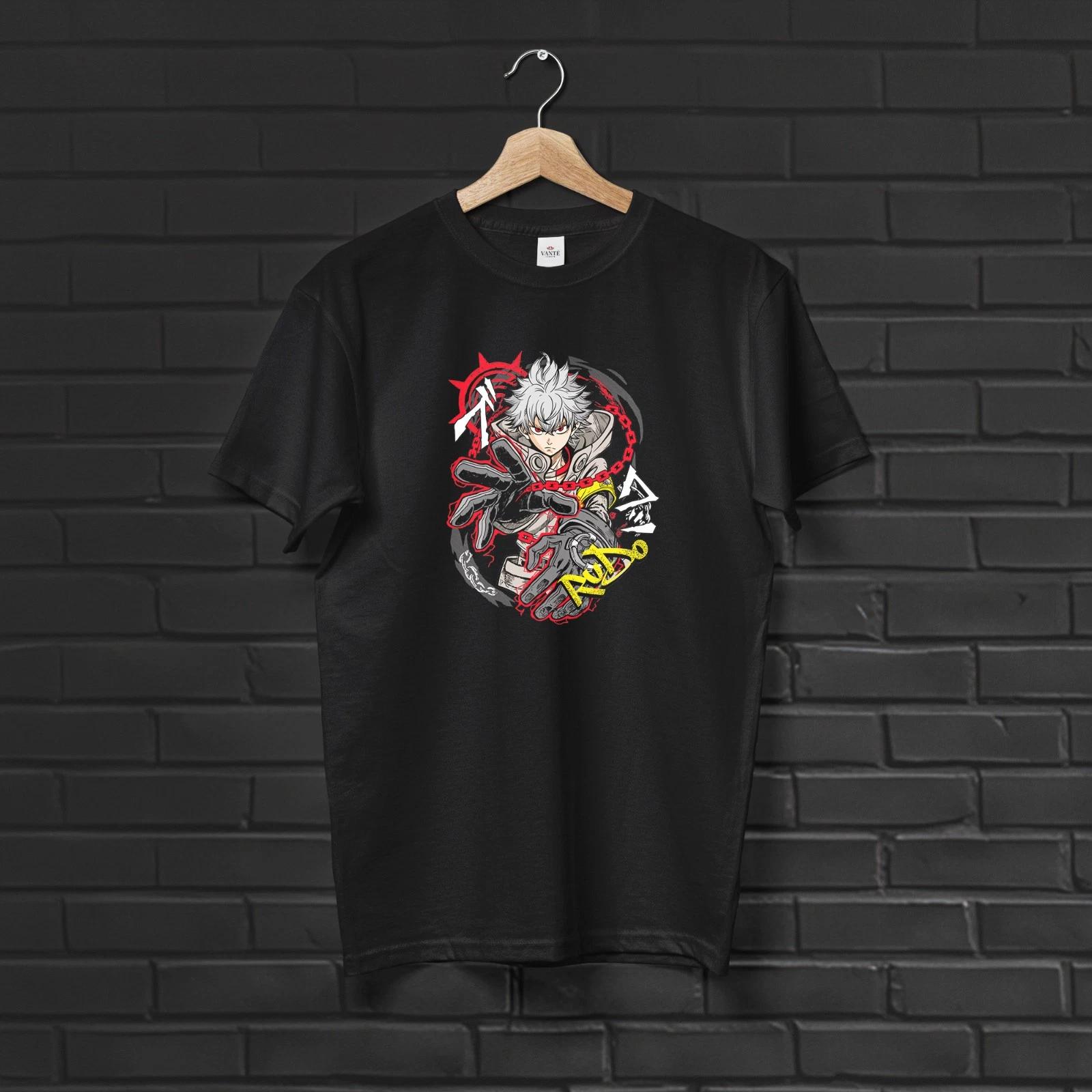 

Rudo Kei Urana Graphic Anime T-Shirt Men Unisex Casual Cotton Summer Outfit Tee S