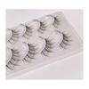 Mogugu - Set mit 5 Paar: Voluminöse Crisscross-Falsche Wimpern