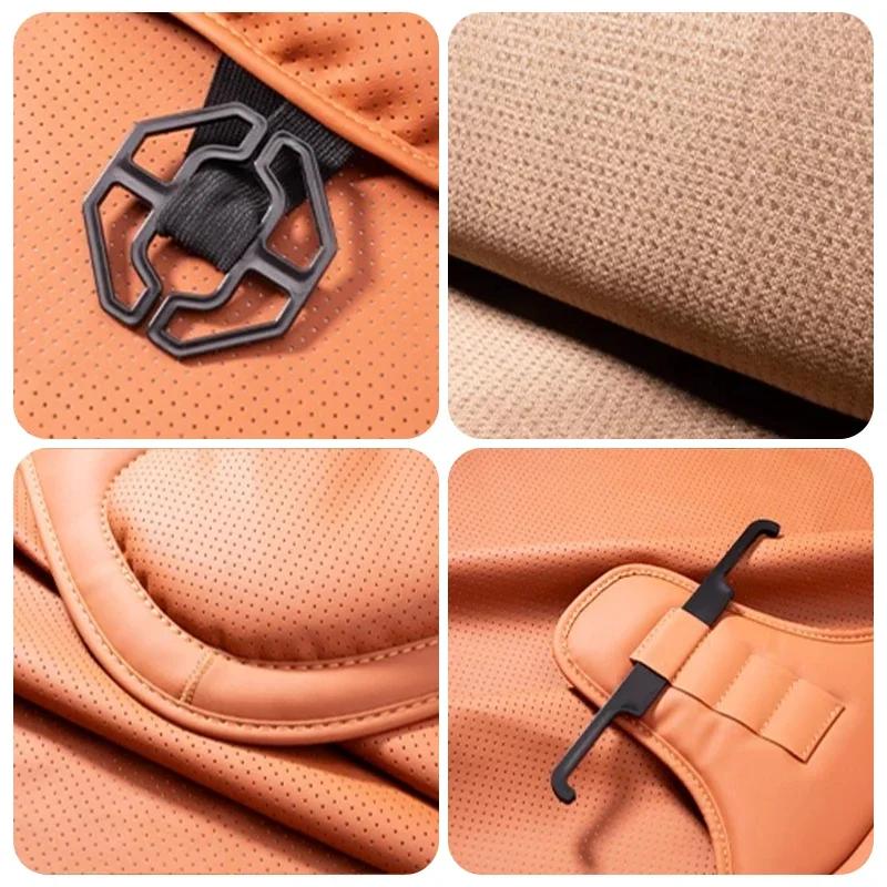 Car Sticker 2025 Hot Car Seat Anti-slip Mats Velvet Memory Foam Rebound Cushion For BMW E46 E90 E60 F10 E39 F30 E36 F20 E87 E90