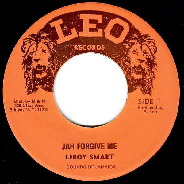 

7inch Record LEROY SMART - Jah Forgive Me NONE Leo Records US Reggae, Ska & Dub Used
