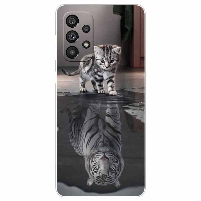 For Samsung A33 5G Case 2022 TPU Soft Printing Clear Slim Silicone Coque Cover for Samsung GalaxyA33 5G Cases Para Shell A 33 5G