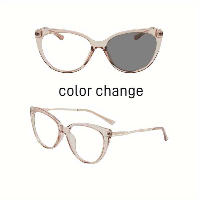 1Pcs New Personalized Ins Style Anti Blue Light Glasses  Cat Eye Frame Women'S Fashionable High-End Glasses