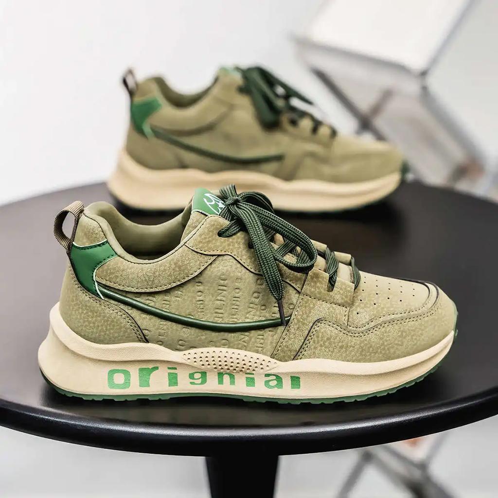 Fashion Massive In The Forest Silver Sneakers Man Nursing Men's Casual Boots Shoes Boot Sport Snearkers Real Model Tenia Sunny