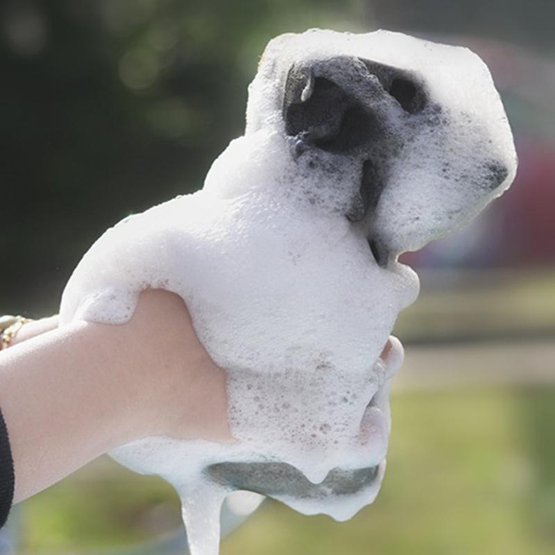 Multifunctional Car Wheels Brush Tire Hub Waxing Sponge Cleaner Interior Cleaning Tools Polishing Brush Car Auto Maintenance