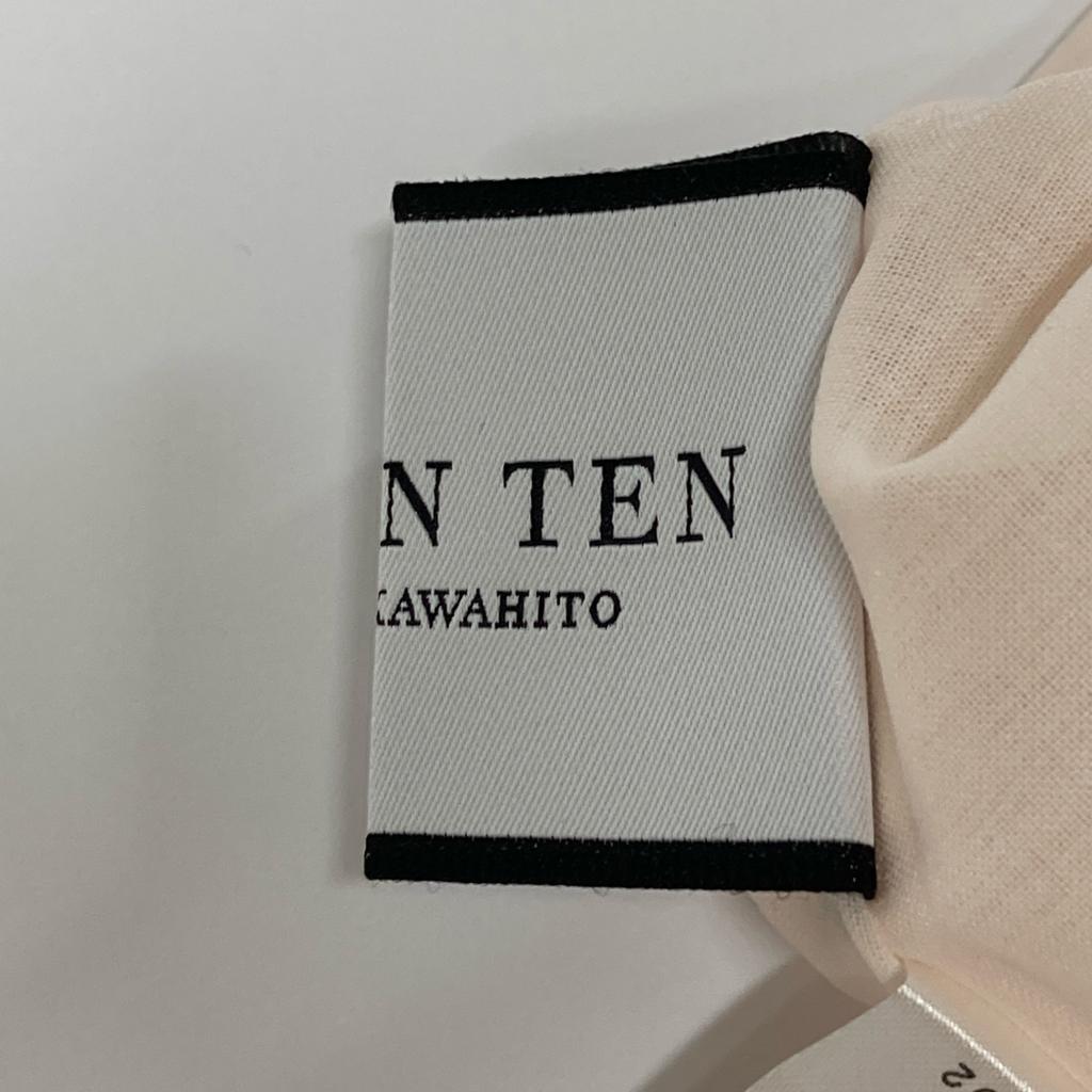 SEVEN TEN by MIHO KAWAHITO 6S306 Beige Pink Taffeta Tiered Skirt skirt S Beige pinkUsed