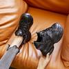 Inner Height Increase New Breathable Dad Shoes Platform Mesh Small Sports and Leisure Shoes A2