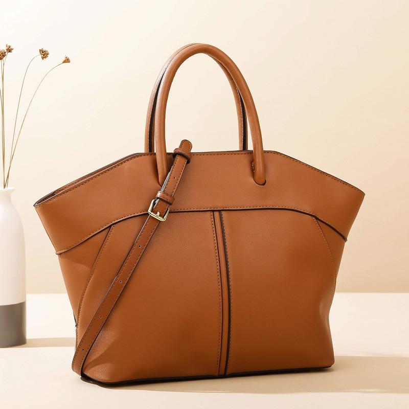 New tote bag soft leather high-end wing bag large-capacity handbag fashionable versatile tote bag