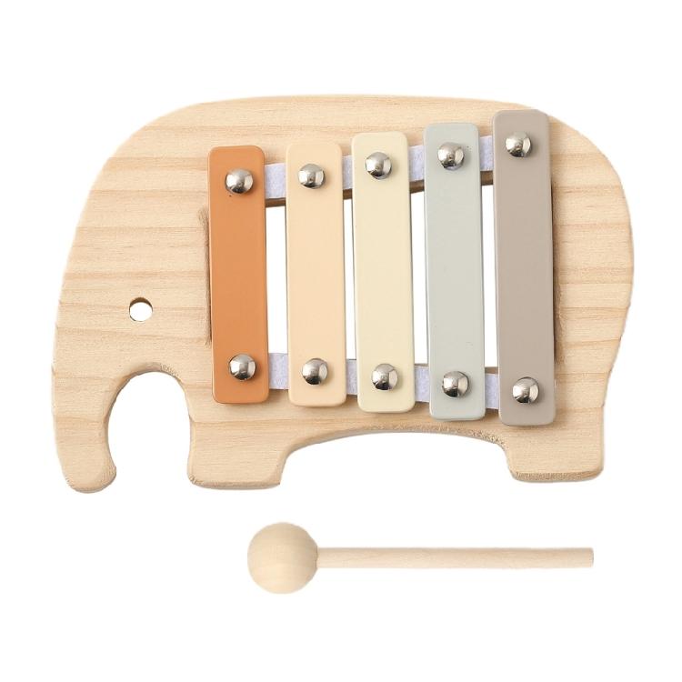 

5 Note Xylophone Musical Toy for Kids with Cartoon Elephant Designs, Educational Xylophone for Enhancing Musical Skills 1