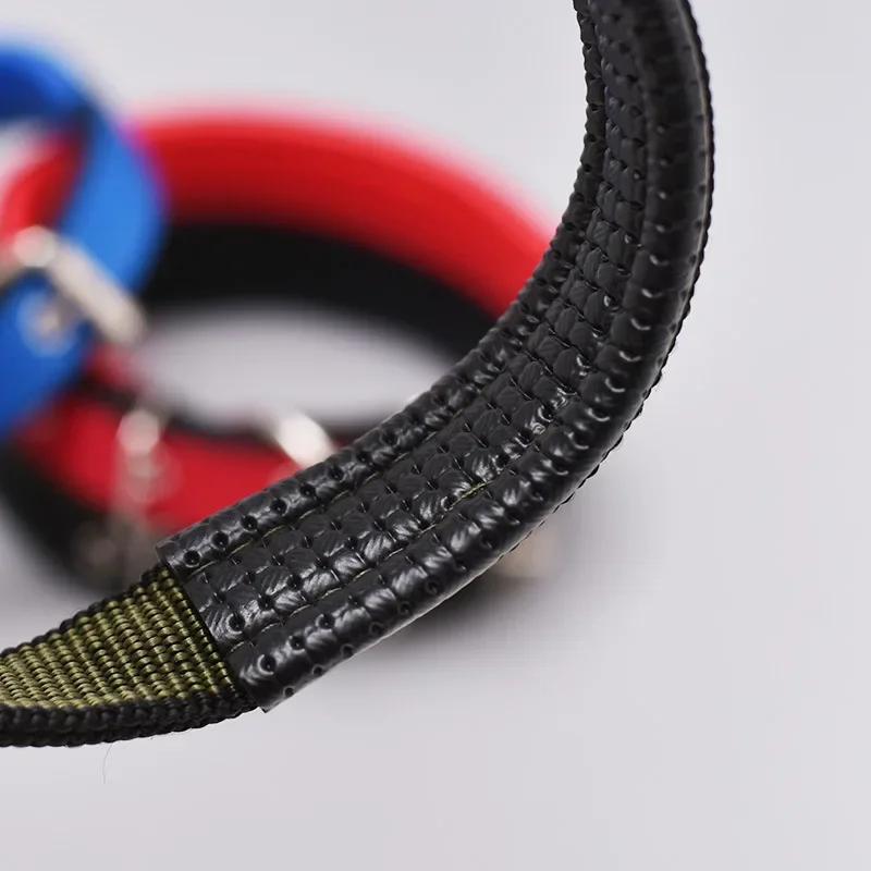 Adjustable Nylon Dog Collar Pet Neck Strap Safety Accessories for Small Medium Large Dogs