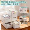 Expandable Storage Set of Adjustable Small Item with Dividers and for White Fu-de-mo Cases, 3, 25x15cm, (28-48cm), Organizer, Plastic, Stackable,